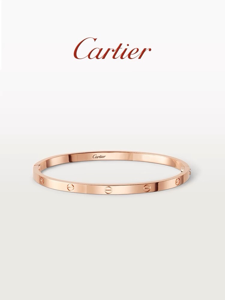  Cartier  accessories LOVE BRACELET 3.65MM ( 3 colors）
