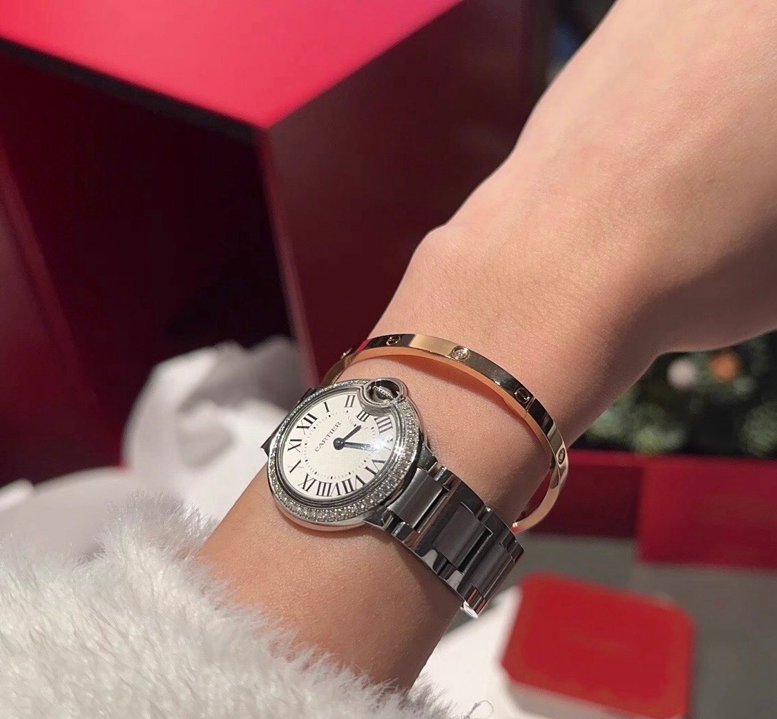  Cartier  accessories LOVE BRACELET 3.65MM ( 3 colors）