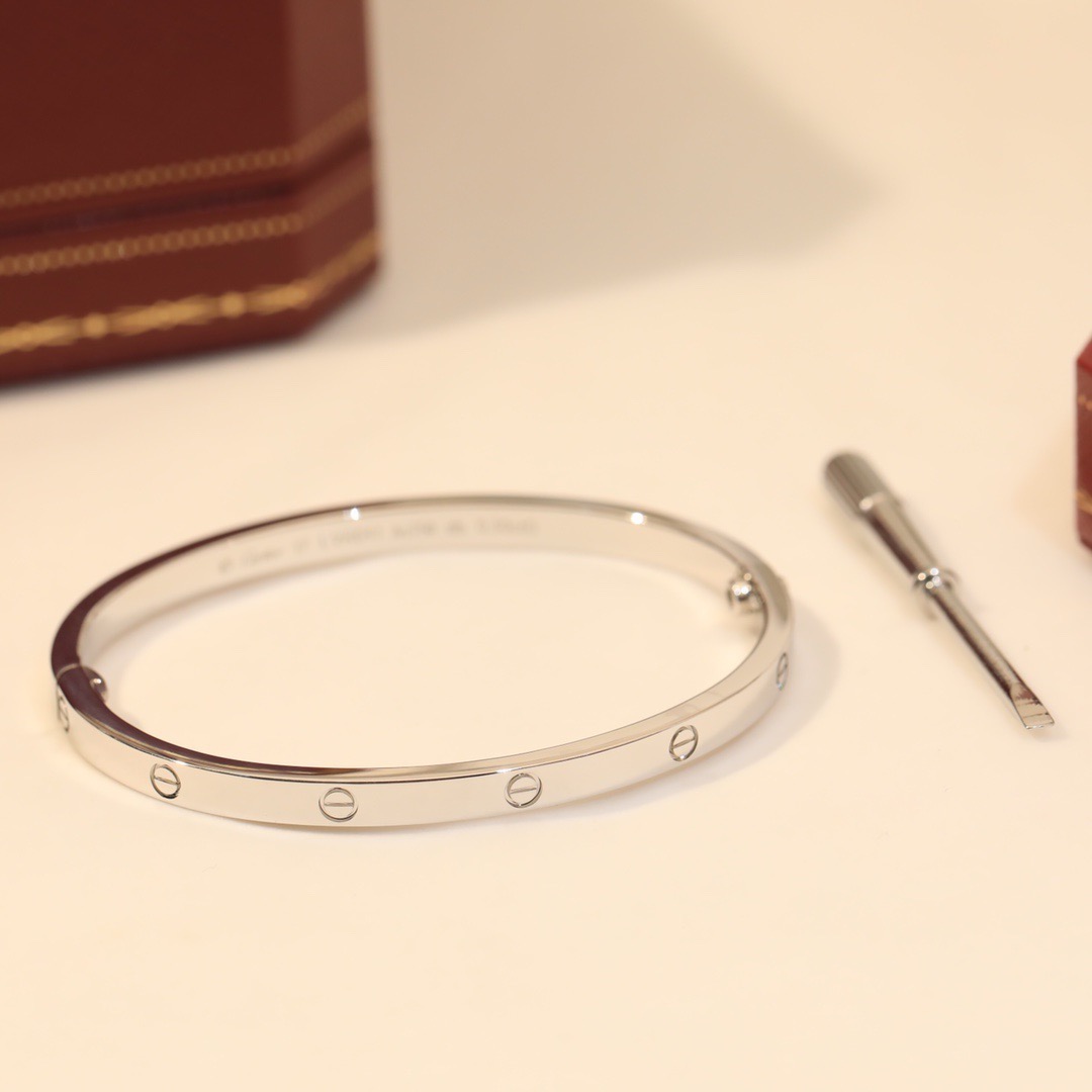  Cartier  accessories LOVE BRACELET 3.65MM ( 3 colors）