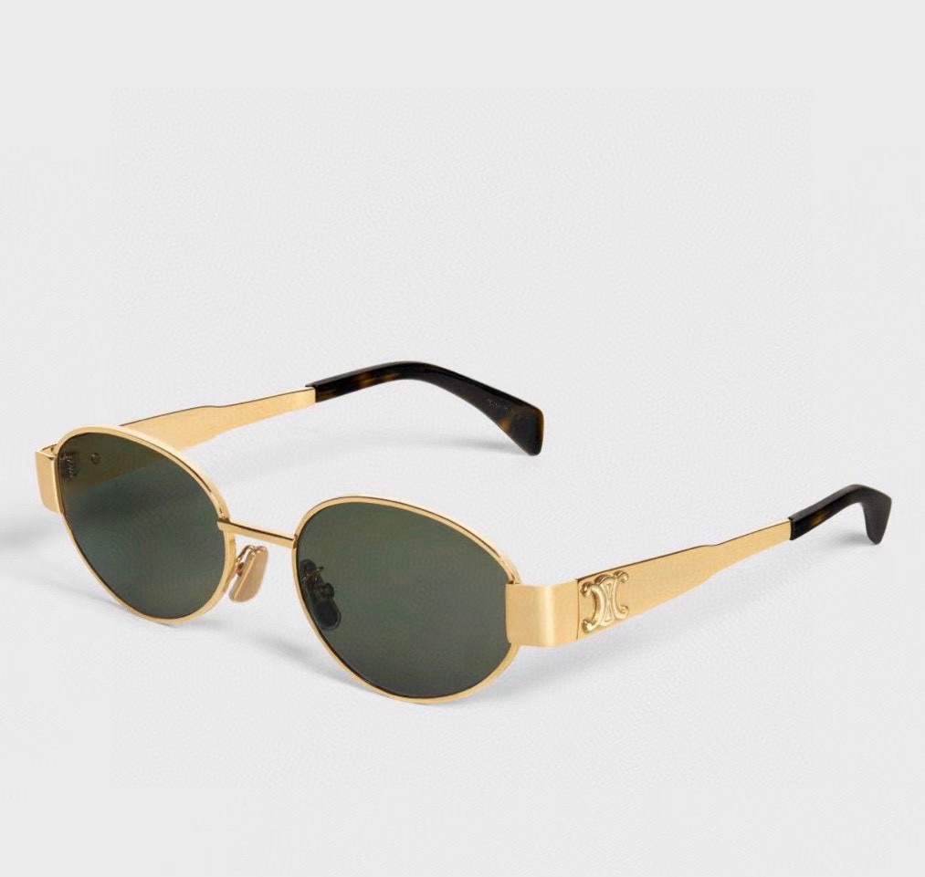 Celine accessories  Sunglasses  Triomphe Metal – Gold