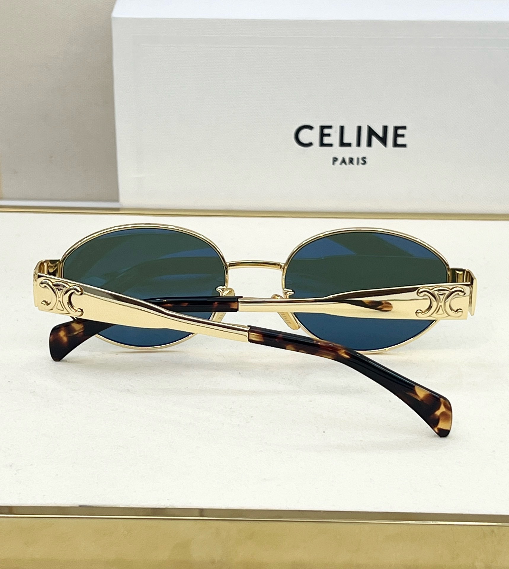 Celine accessories  Sunglasses  Triomphe Metal – Gold