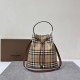 Burberry Small TB Bucket  in brown