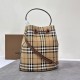 Burberry Small TB Bucket  in brown