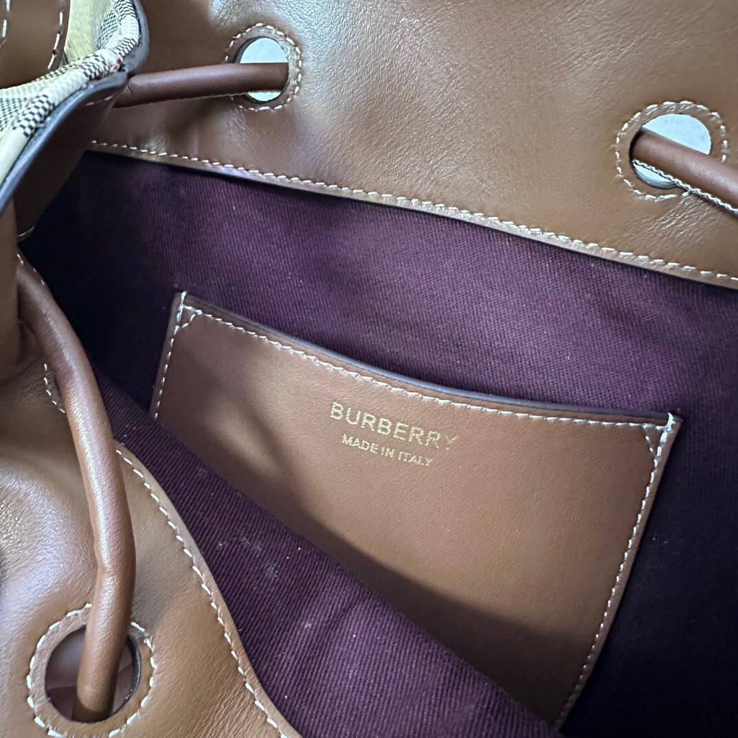 Burberry Small TB Bucket  in brown