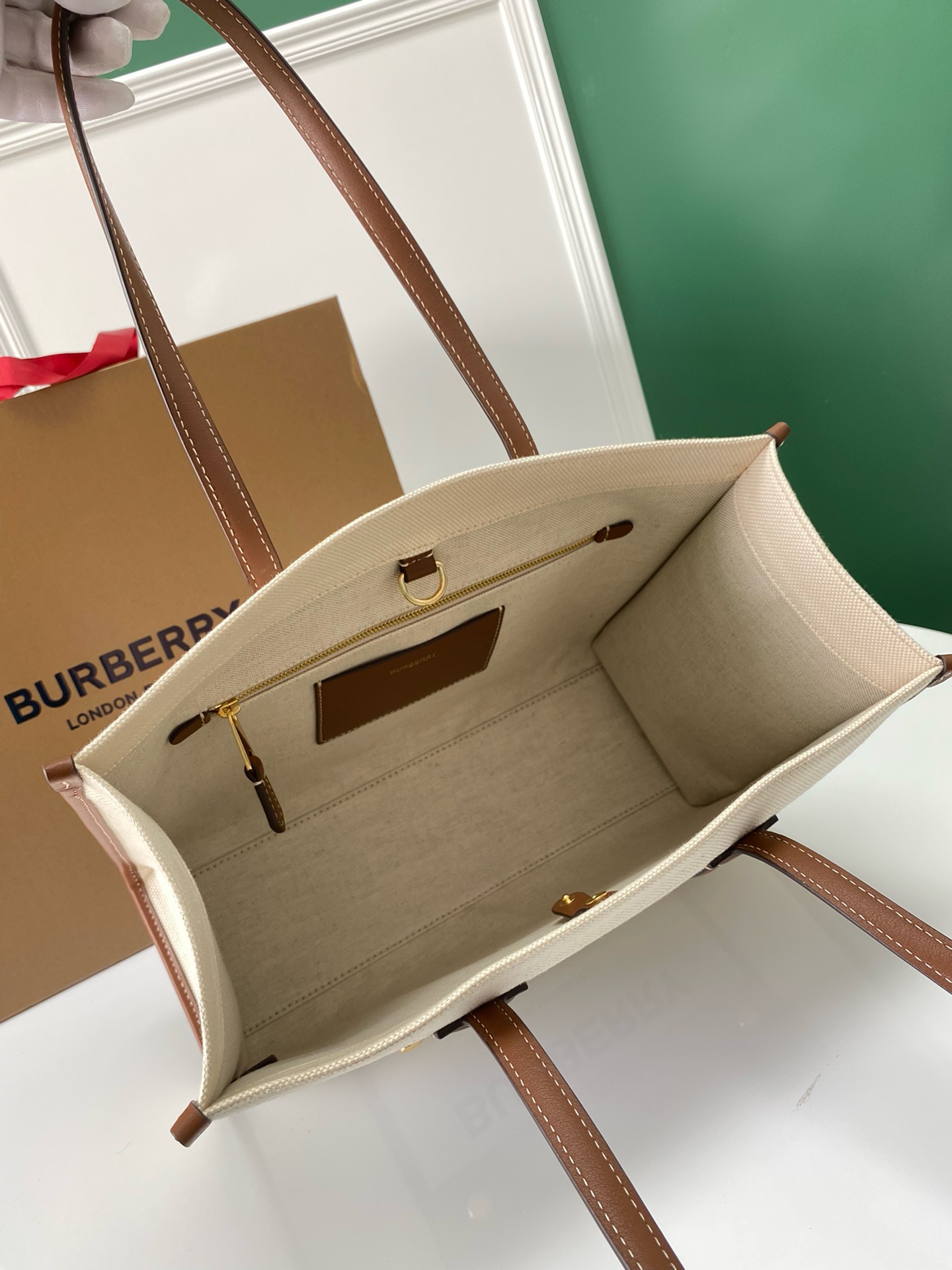 Burberry Medium Freya Tote Bag 