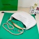 Bottega Veneta BV  Sardine With Chain white