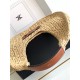  CELINE CELINE CLASSIC PANIER HOBO BAG IN RAFFIA AND CALFSKIN NATURAL / TAN
