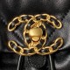 CHANEL 19 BACKPACK Shiny Lambskin, Gold-Tone