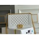 CHANEL HANDBAG LE BOY  Calfskin & Ruthenium-Finish Metal Black ( 4 colors)