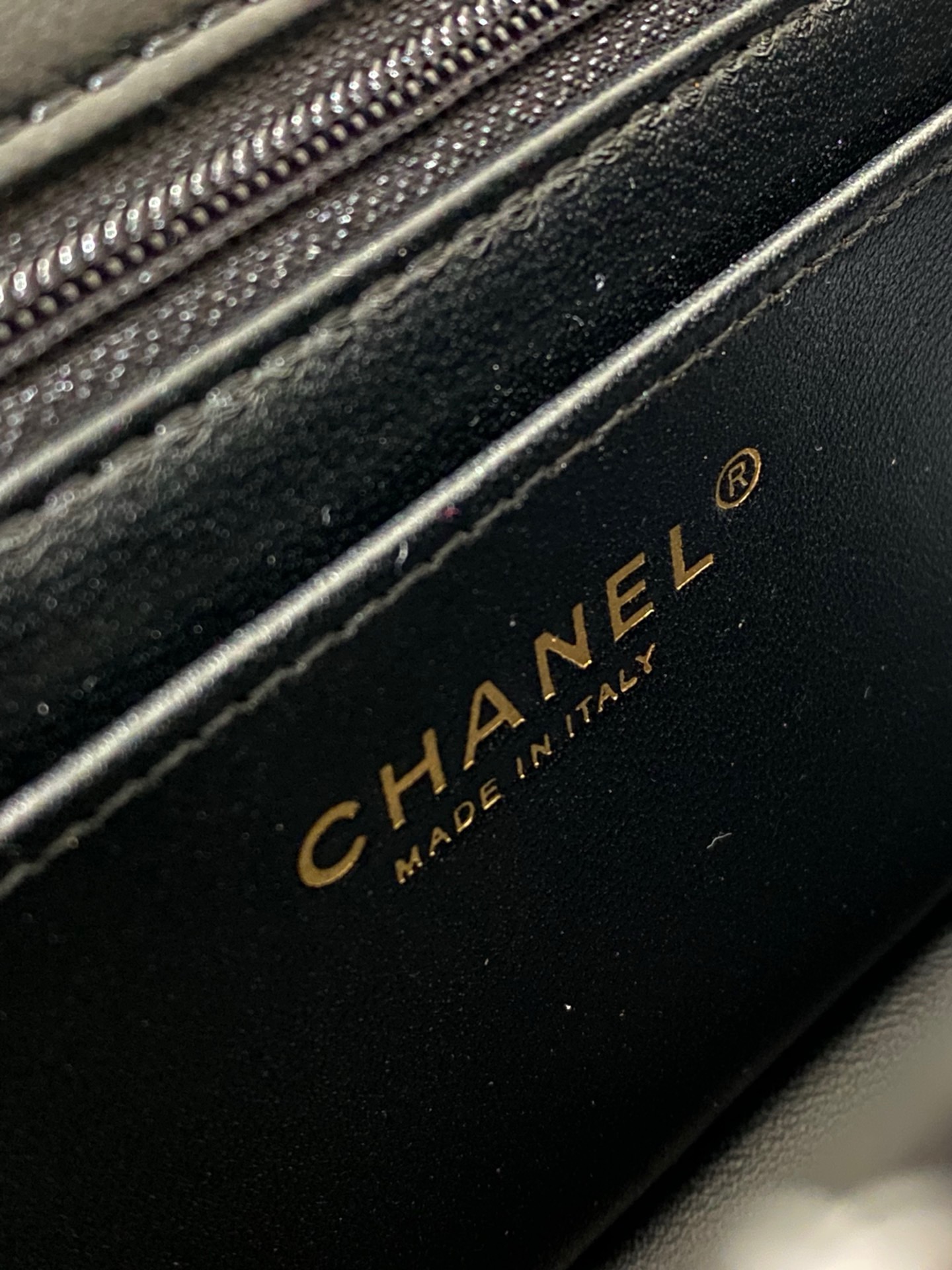 CHANEL MINI FLAP BAG WITH TOP HANDLE