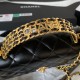 CHANEL CLUTCH WITH CHAIN Lambskin & Gold-Tone Metal Black