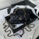 Chanel  Four-leaf clover enamel handle woc (2 colors）