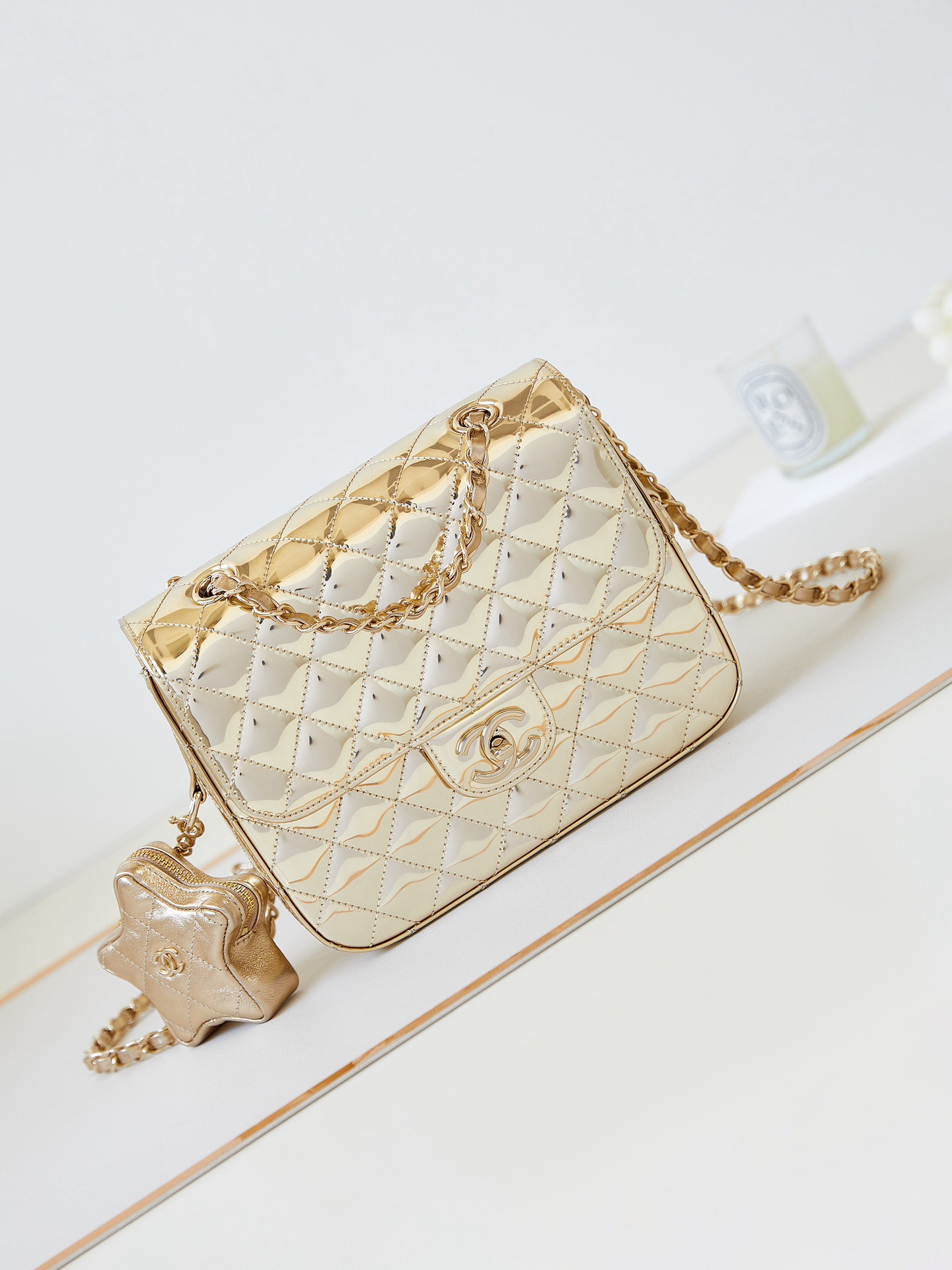 CHANEL BACKPACK & STAR COIN PURSE ( 3 colors)