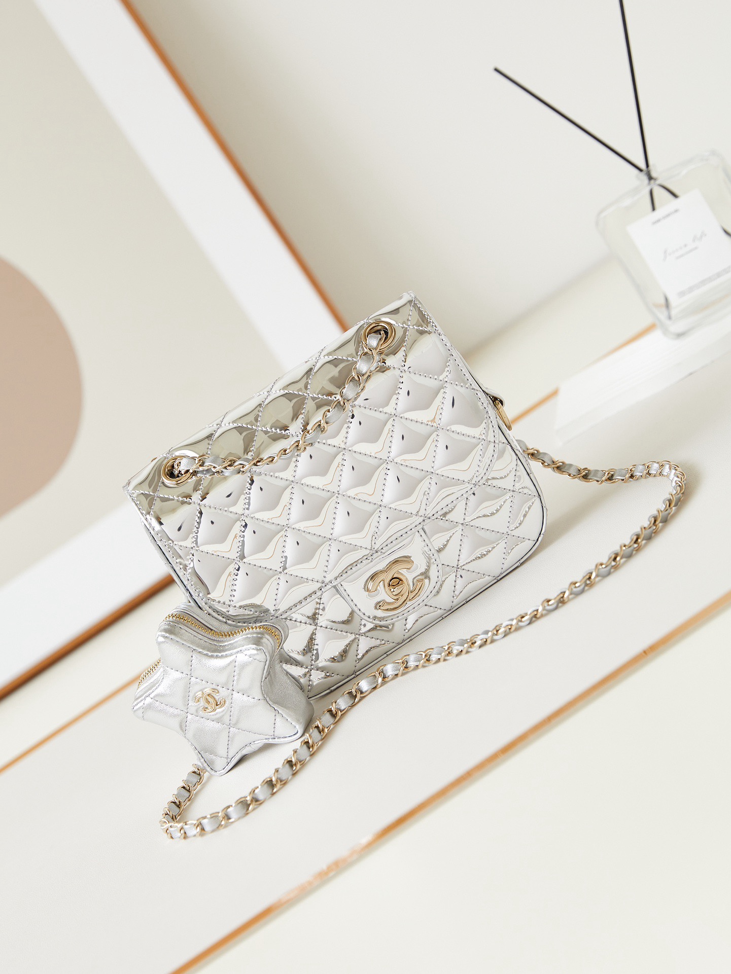 CHANEL BACKPACK & STAR COIN PURSE ( 3 colors)