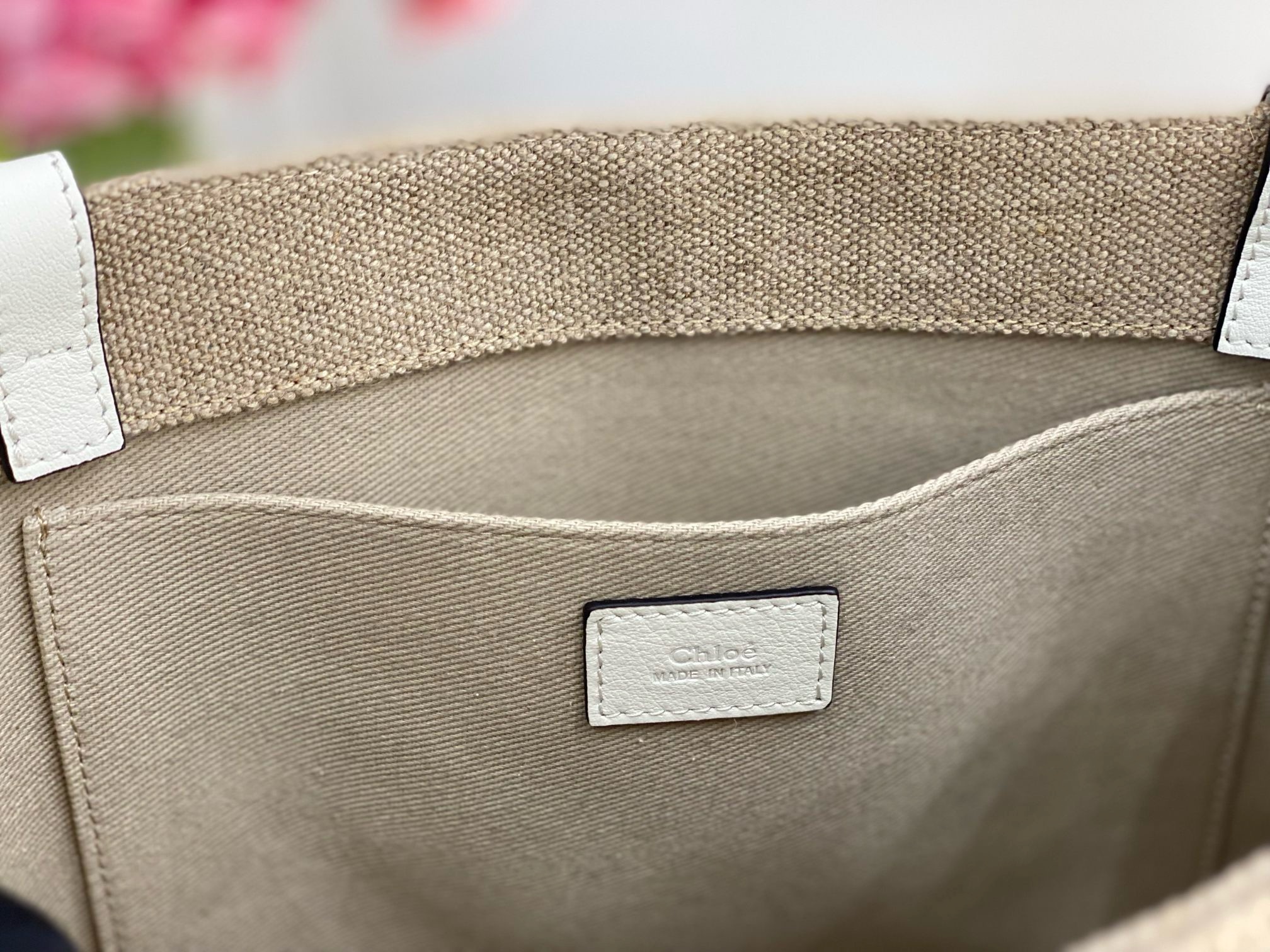 Chloe MEDIUM WOODY TOTE BAG Light Gold  (2 colors)