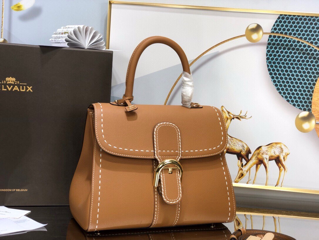 Delvaux  Brillant PM Surpiqué in Rodeo Calf（8 colors）