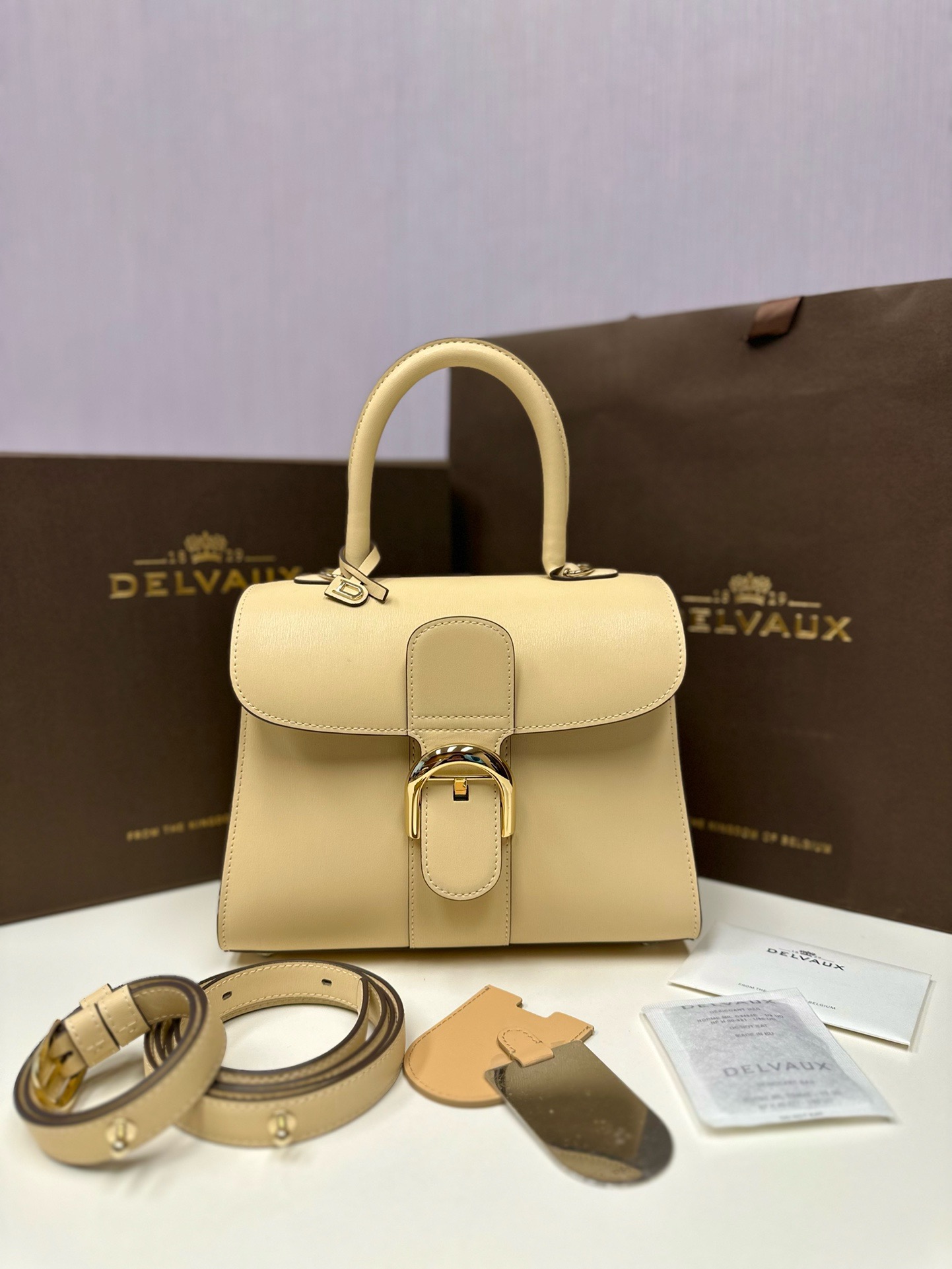 Delvaux  Brillant Brillant Mini in Rodeo Calf（4 colors）