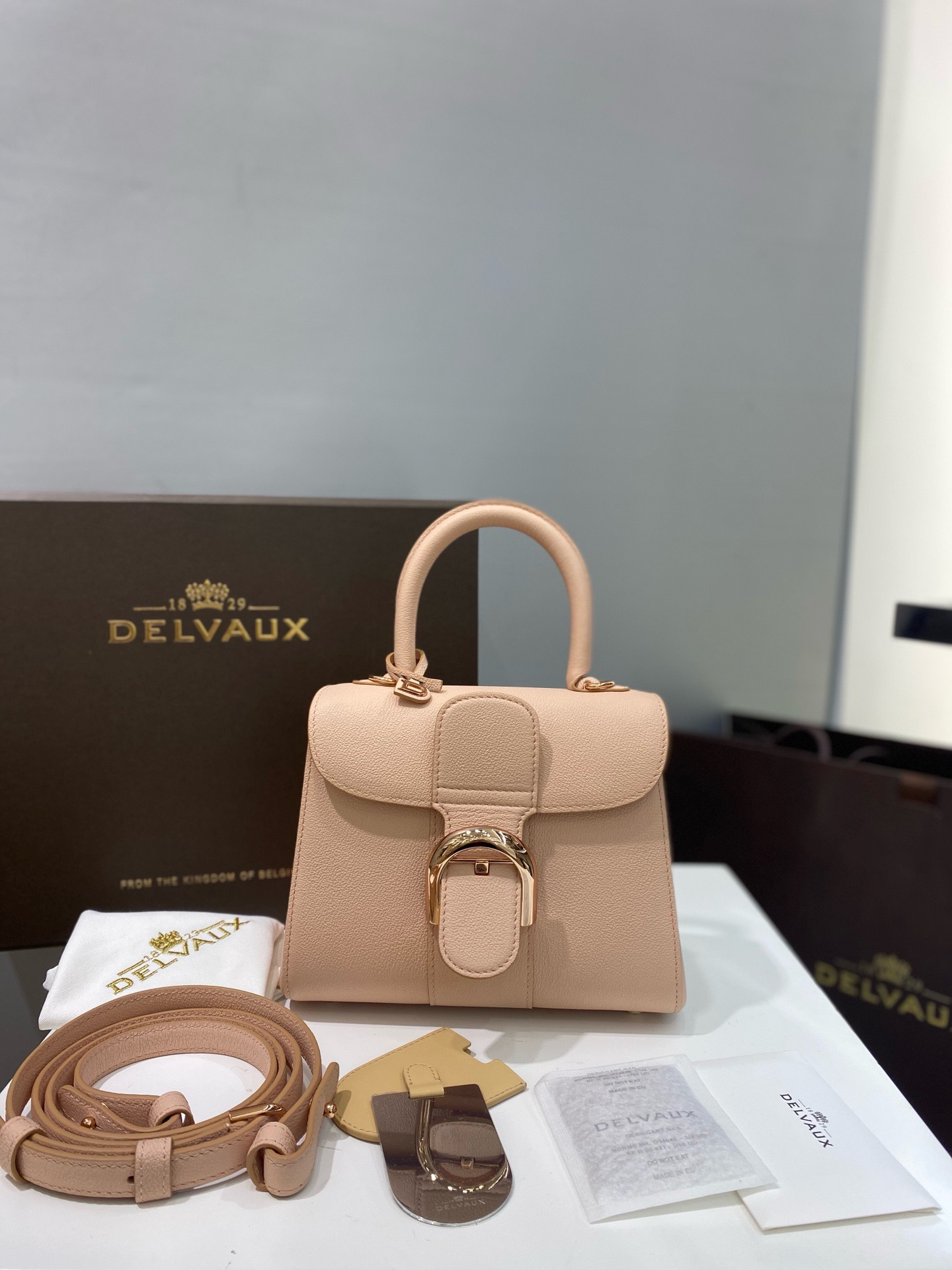 Delvaux  Brillant Brillant Mini in Rodeo Calf（4 colors）
