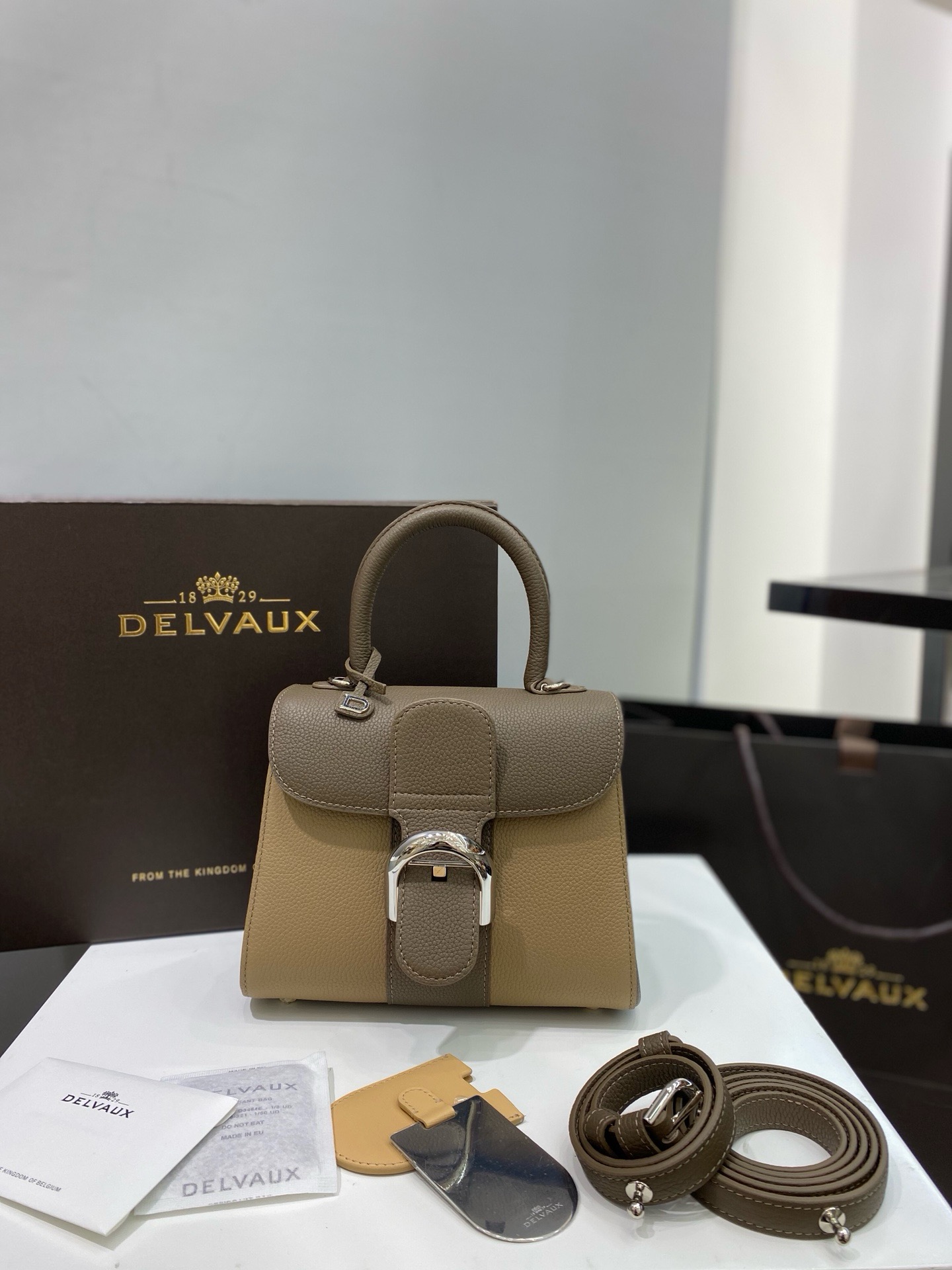 Delvaux  Brillant Mini in Rodeo Calf（4 colors）