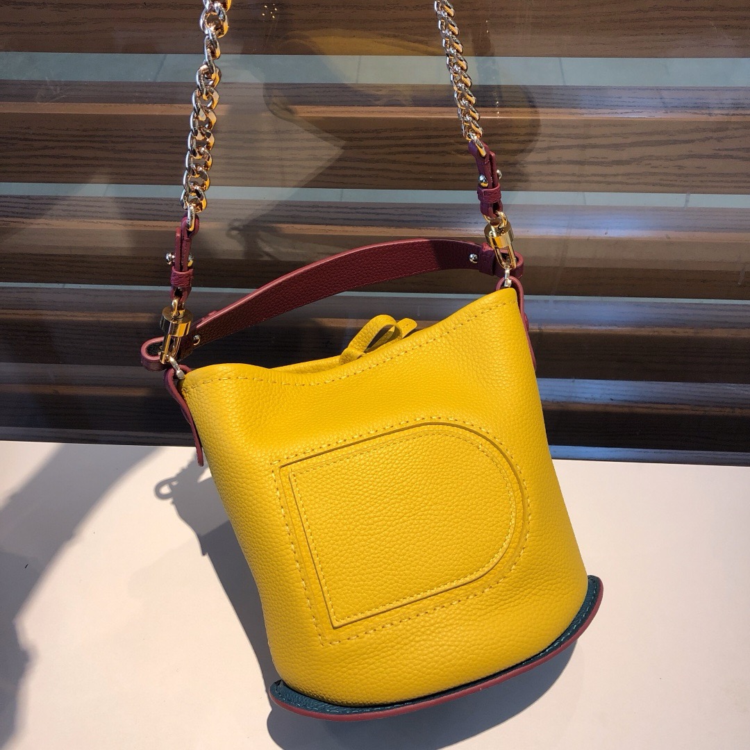 Delvaux  Pin Daily Surpiqué in Taurillon Soft（8 colors）