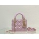 Dior Mini Lady Dior Bag  Cannage Lambskin ( 4 colors)
