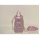 Dior Mini Lady Dior Bag  Cannage Lambskin ( 4 colors)