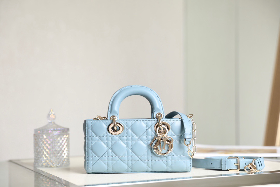 DiorSmall Lady D-Joy Bag  Latte Cannage Lambskin ( 4 colors)