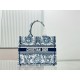 DIOR Canvas Embroidered Large Dioriviera Toile De Jouy Book Tote Beige 