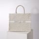 DIOR Canvas Embroidered Large Dioriviera Toile De Jouy Book Tote Beige (4 colors)