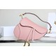 Dior Saddle Bag with Strap  Black Grained Calfskin（4 colors）