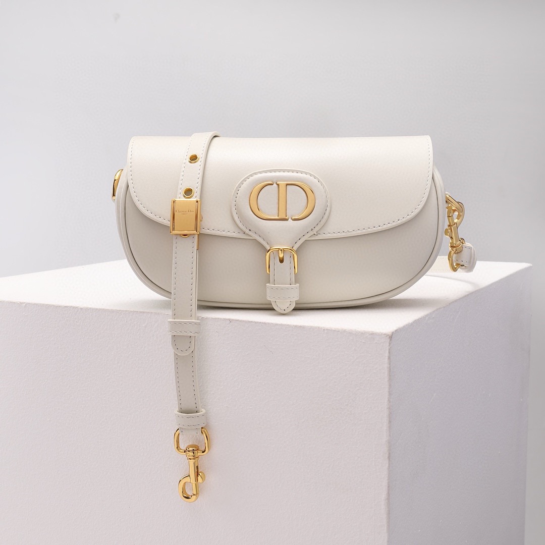 Dior bobby East-West Bag  Latte Box Calfskin ( 3 colors)