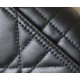 Dior Miss Caro Mini Bag  Black Macrocannage Lambskin （4 colors）