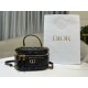 Dior Caro Mini Vanity CasePowder Pink Macrocannage Lambskin  ( 3 colors)