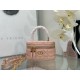 Dior Caro Mini Vanity CasePowder Pink Macrocannage Lambskin  ( 3 colors)