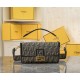 Fendi  Baguette Brown FF jacquard fabric bag