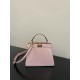 Fendi  Peekaboo ISeeU Petite Beige padded nappa leather bag（4 colors）