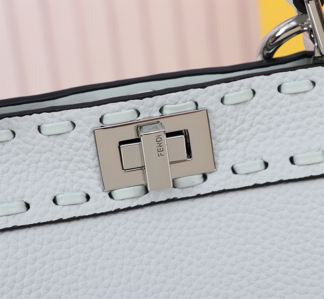 Fendi  Peekaboo ISeeU Petite Light Blue