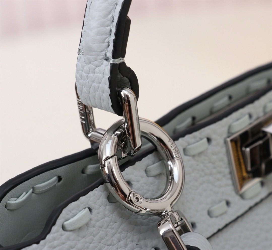 Fendi  Peekaboo ISeeU Petite Light Blue