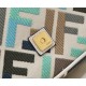 Fendi  Baguette Multicolor canvas bag with FF embroidery（4 colors）
