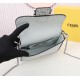 Fendi  Baguette Mini Light blue Selleria bag with 309 hand-sewn topstitches（4 colors）