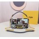 Fendi Baguette Mini Multicolor canvas bag with FF embroidery（2 colors）