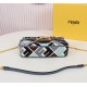 Fendi Baguette Mini Multicolor canvas bag with FF embroidery（2 colors）