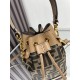Fendi Mon Tresor Brown FF fabric mini-bag（3 colors）