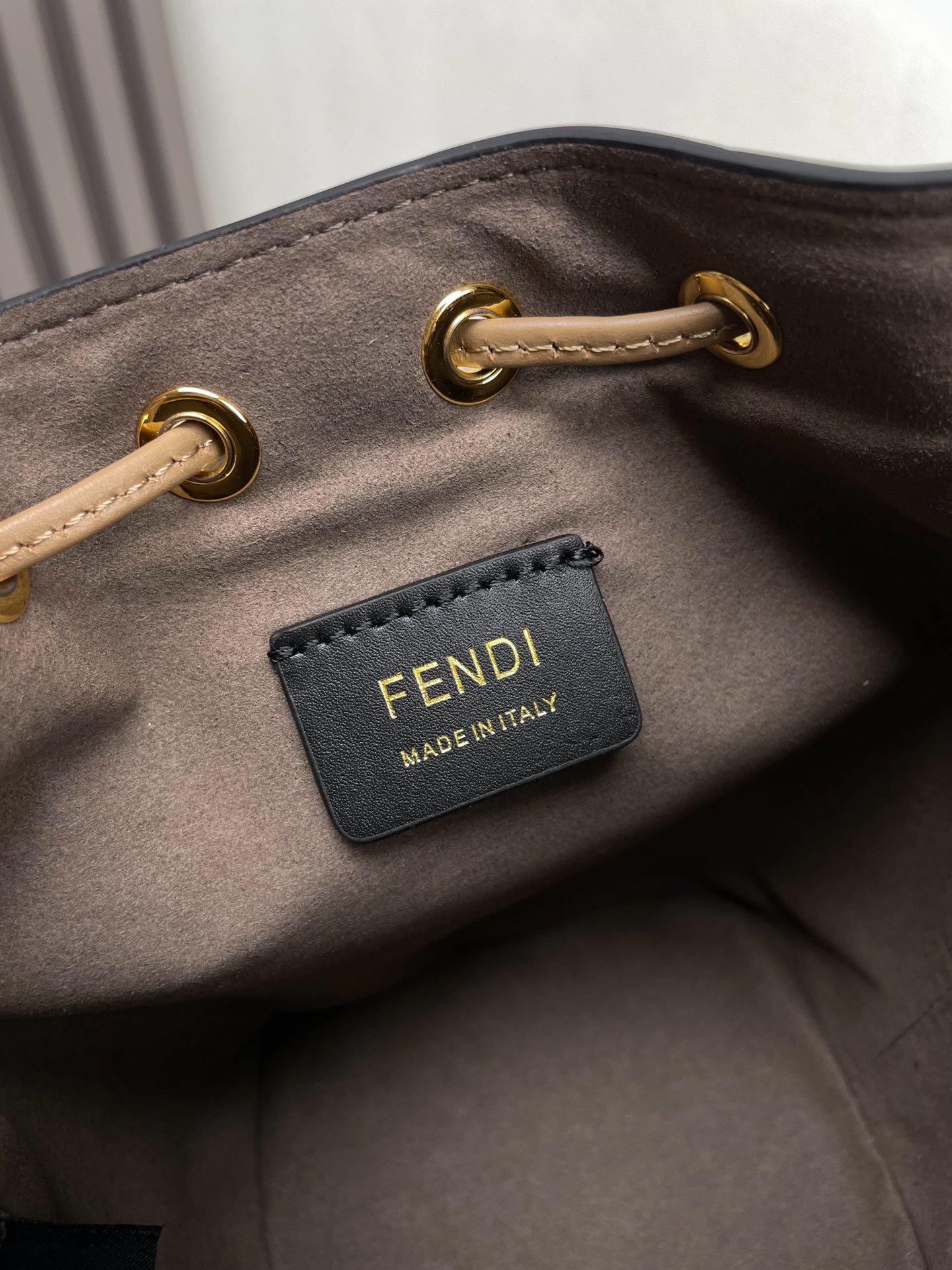 Fendi Mon Tresor Brown FF fabric mini-bag（3 colors）
