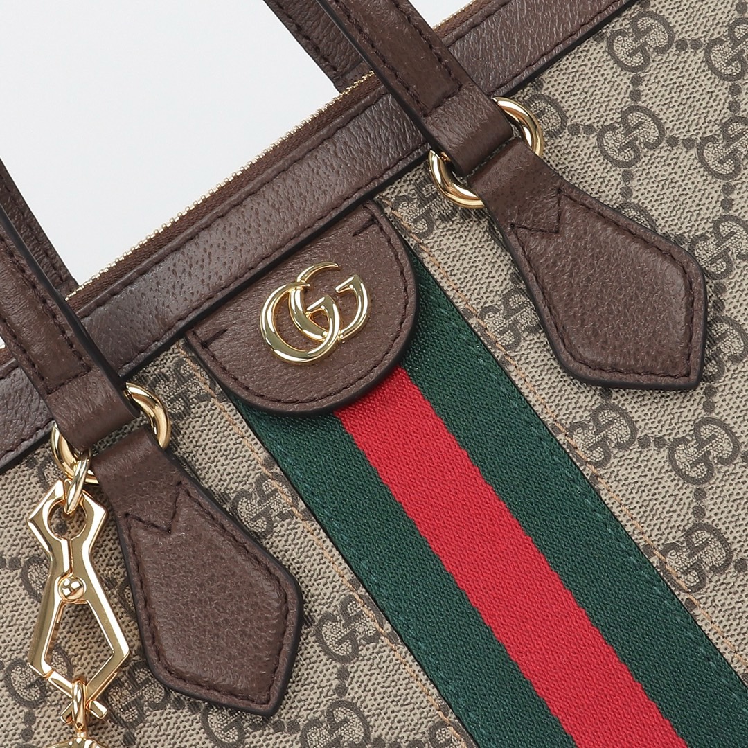 GUCCI  OPHIDIA GG MEDIUM TOTE BAG