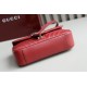 GUCCI GG MARMONT MINI SHOULDER BAG Gucci Rosso Ancora
