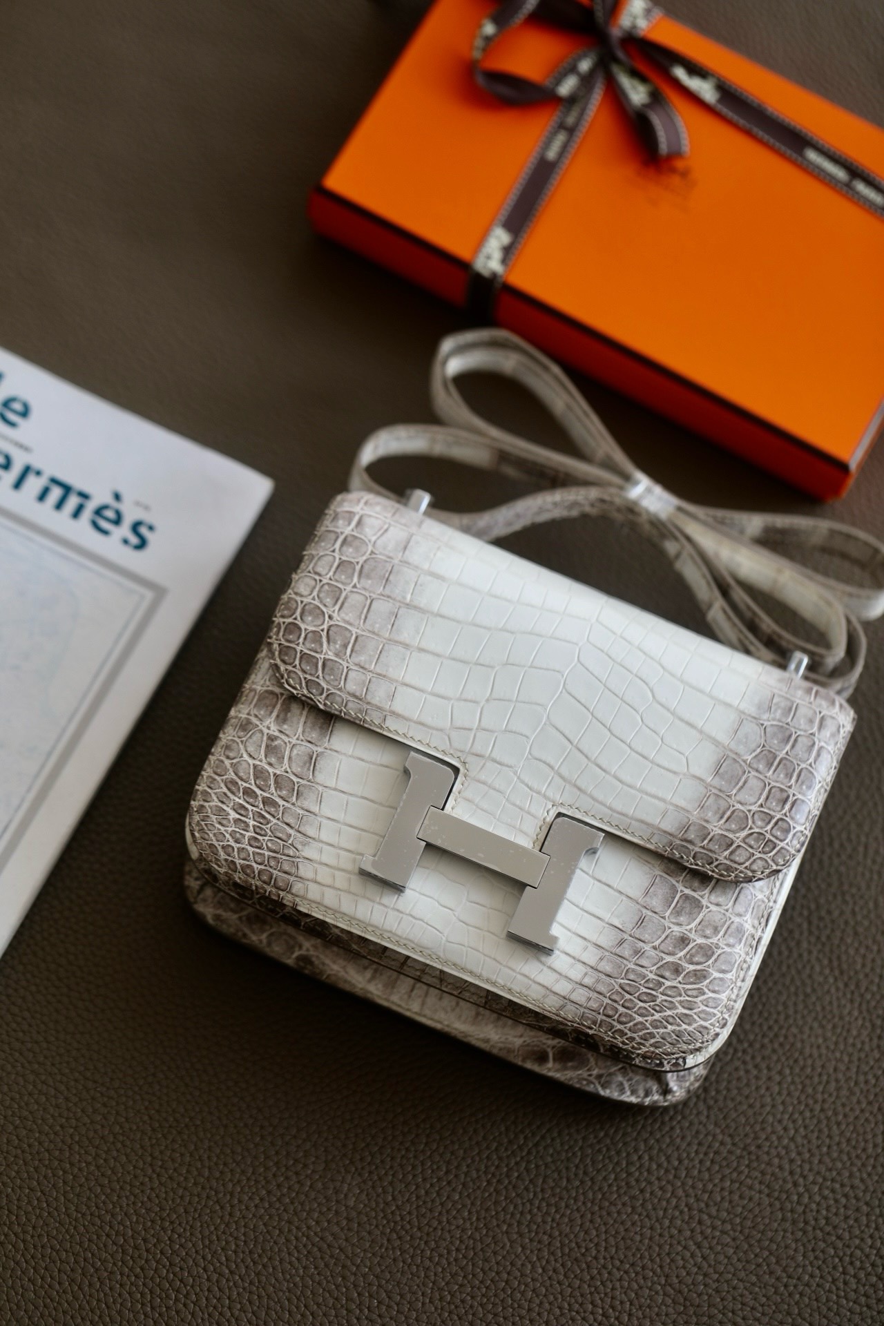 Hermes mini  constance 18   Alligator（7 colors）