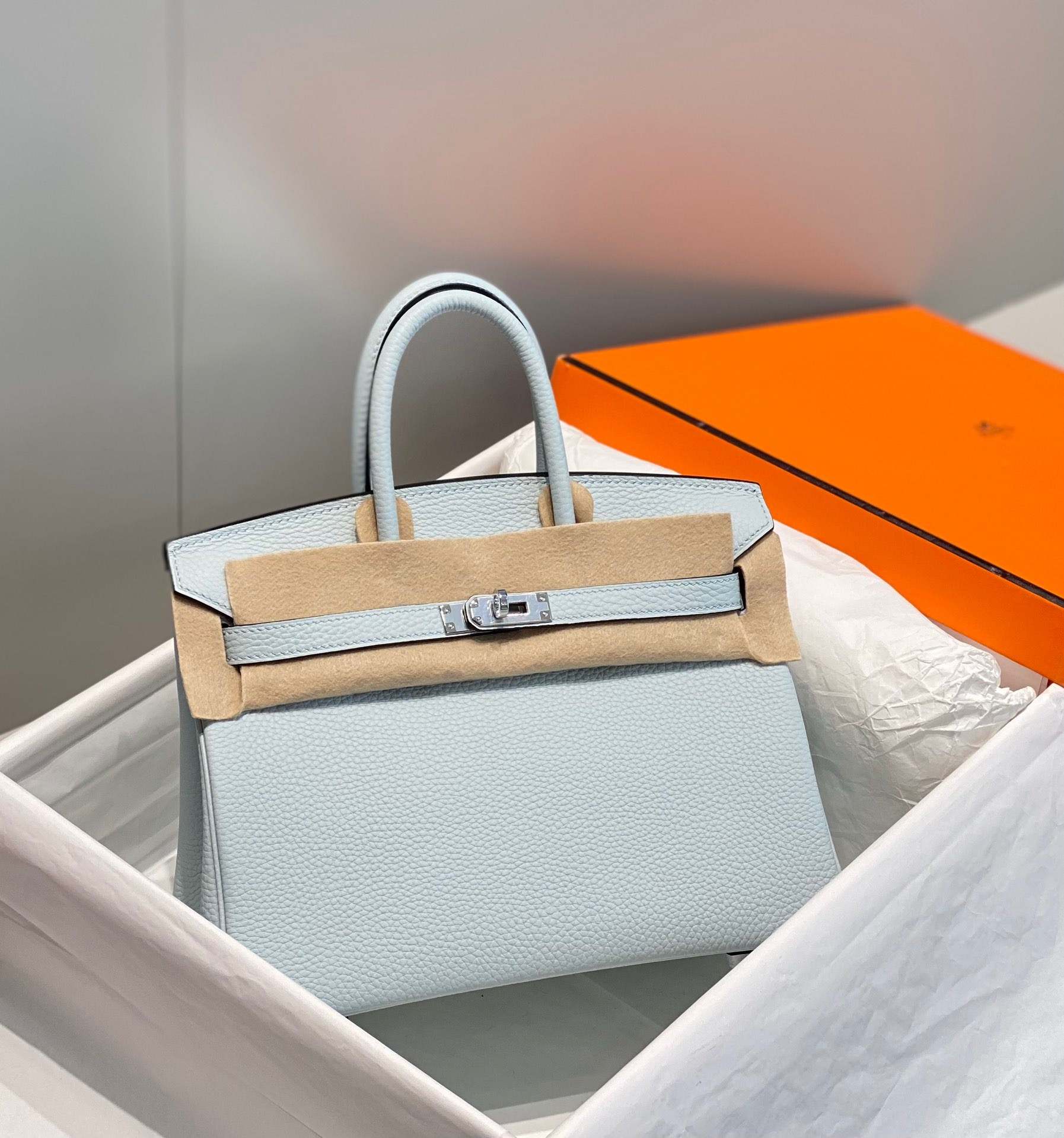   Hermes Birkin 25 & 30 & 35 Holy Grail Blue