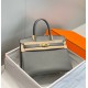   Hermes Birkin 25 & 30 & 35 Cumulonimbus gray