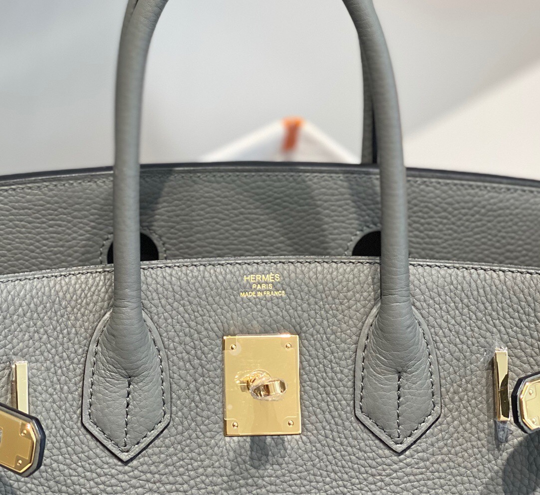   Hermes Birkin 25 & 30 & 35 Cumulonimbus gray